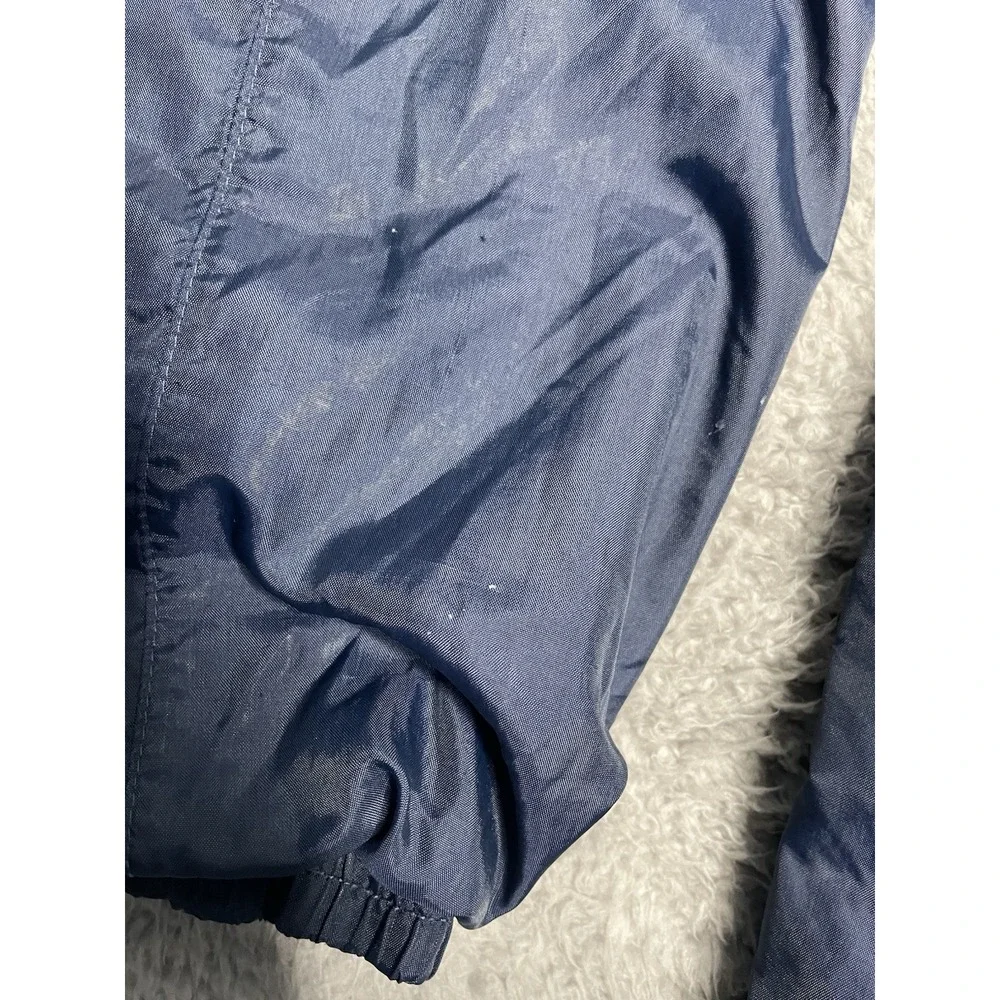 RARE Vintage 90s Nike Just Do It Jacket Mens XL Blue Full Zip Lining Made In USA